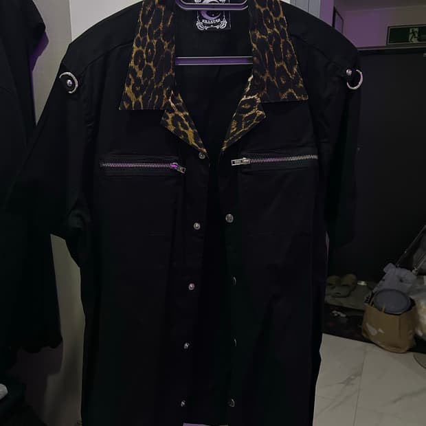 killstar 킬스타 레오파드 셔츠 XXL