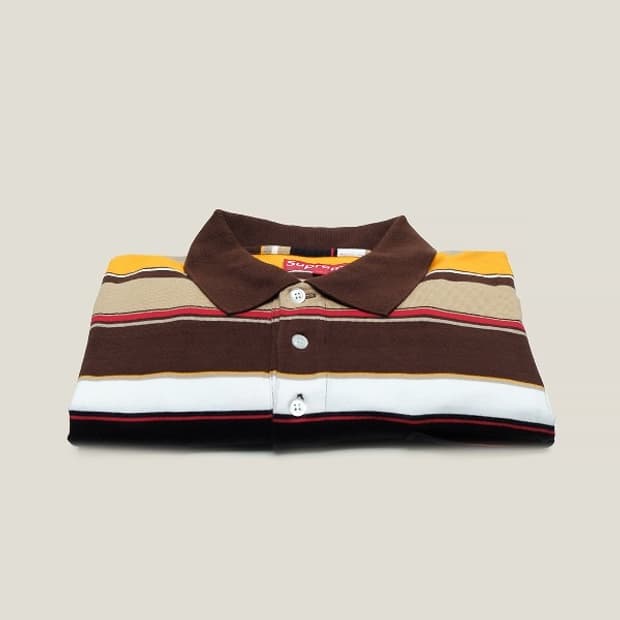 stripe collar T