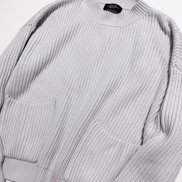 언유즈드 풀오버니트 포켓니트 