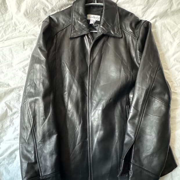 램스킨 레더자켓