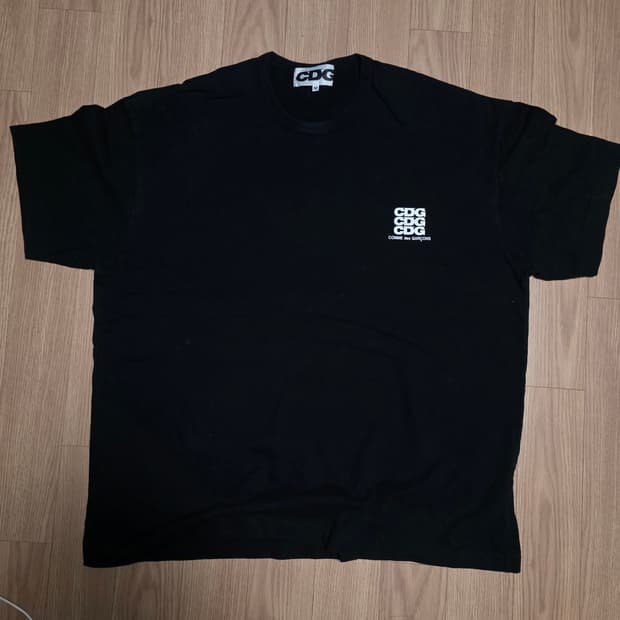 꼼데가르송 CDG로고 오버사이즈 반팔티/SZ-T056