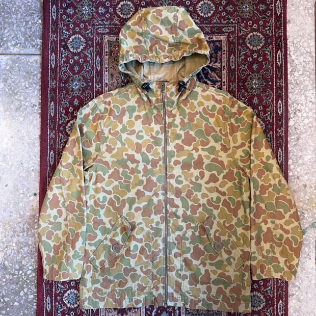 올드 네이비 덕카모 후드 집업 자켓 [ 95 ]