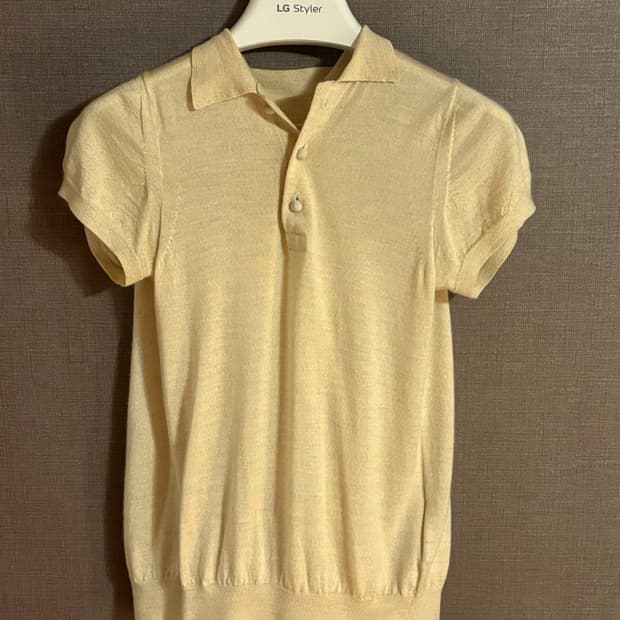 사카이 Sacai 반팔 카라 니트