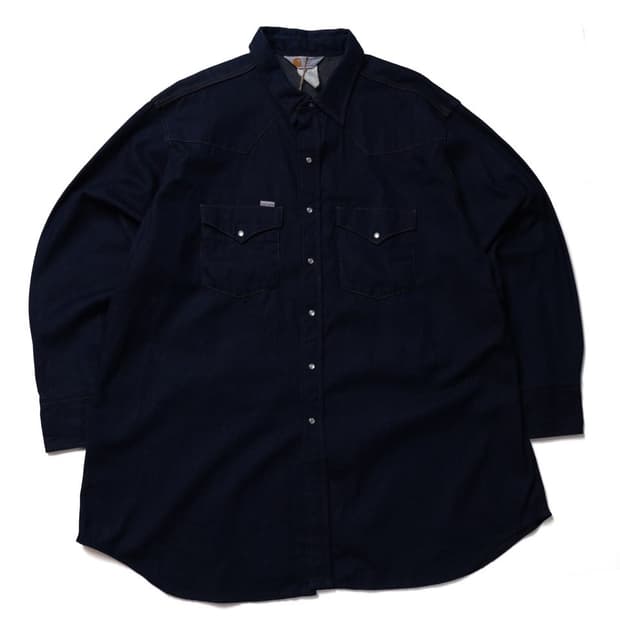 칼하트 Carhartt Western Denim Shirt   