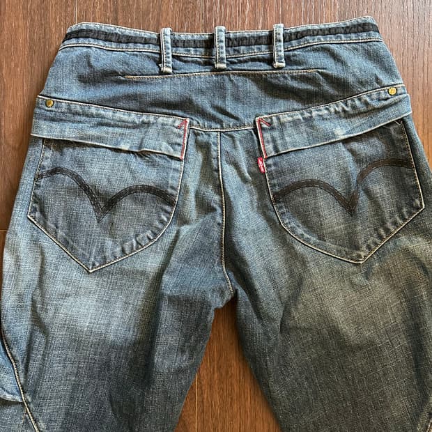 리바이스 501 베이스 커스컴 데님팬츠 32x32