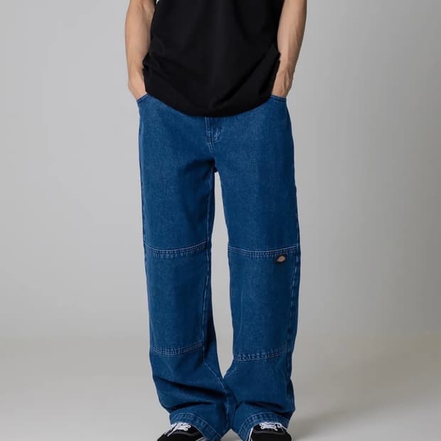 판매) 더블니 85283 루즈핏 데님팬츠