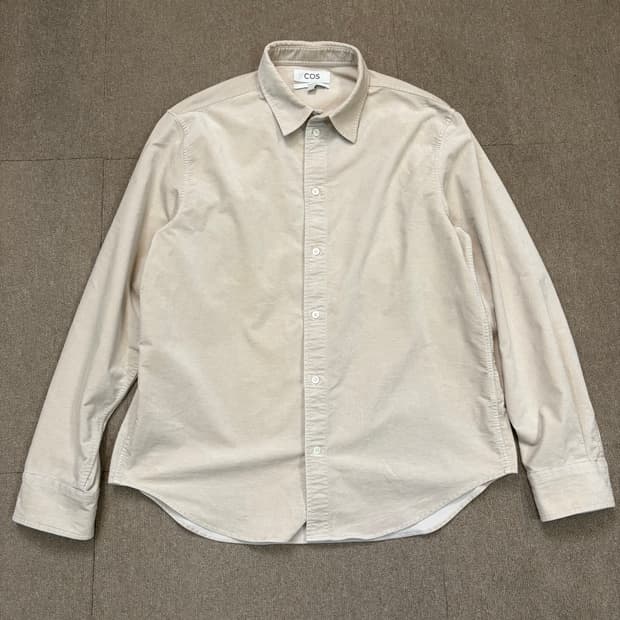 cos 코스 스웨이드 레귤러핏 셔츠 xl