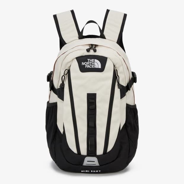 노스페이스 미니샷 백팩 아이보리
