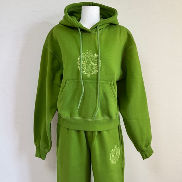 배드블러드) 기모 후드 팬츠 세트