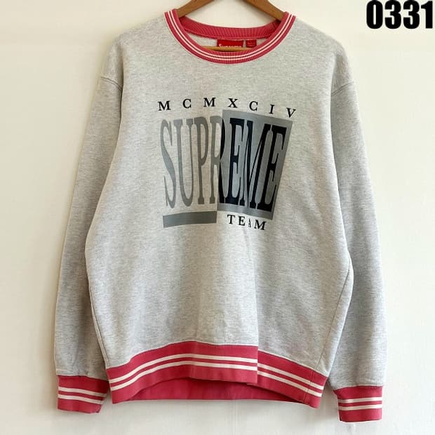 슈프림(Supreme) 클래식 그래픽 스웻셔츠 L 0331