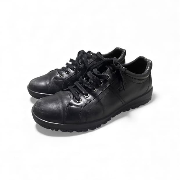 [280] 프라다 스포츠 하이킹 레더 로고 스니커즈