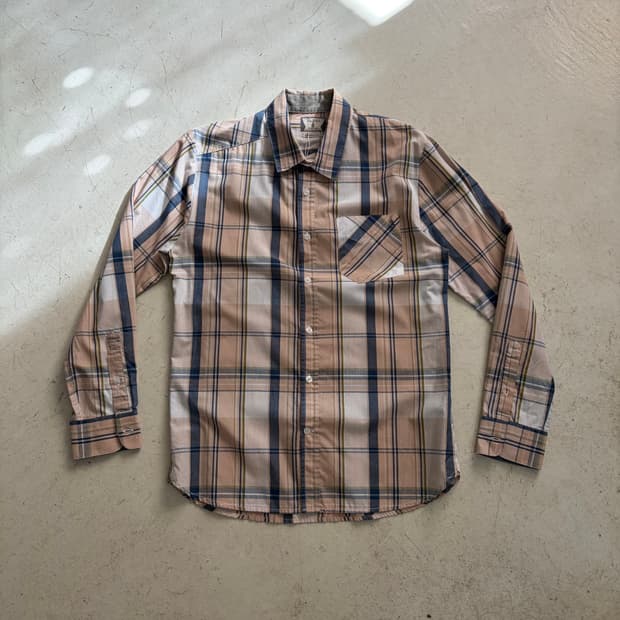 Volcom 볼컴 빈티지 체크셔츠 M