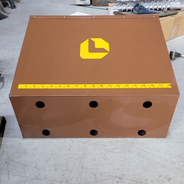 미 빈티지 강철박스