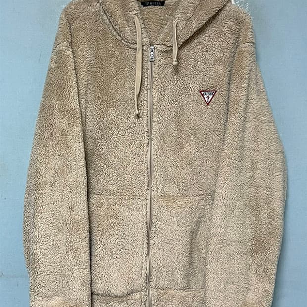 GUESS 게스 남자 후리스 후드점퍼 추동복 XL 105