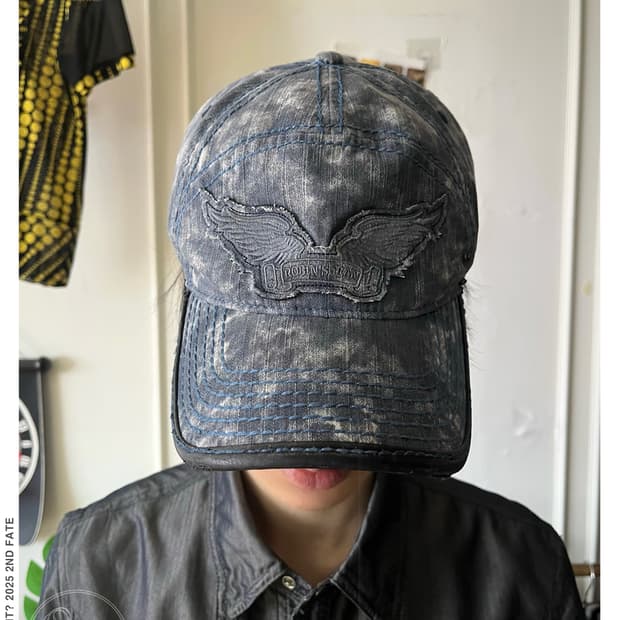 90-00s Robin's Jeans Denim Wings Cap