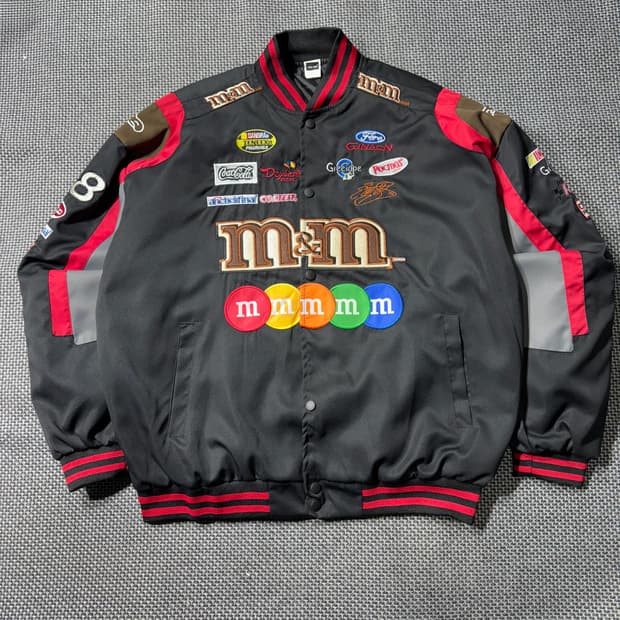 m&m 레이싱 바람막이 점퍼