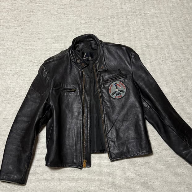 빈티지 레더자켓