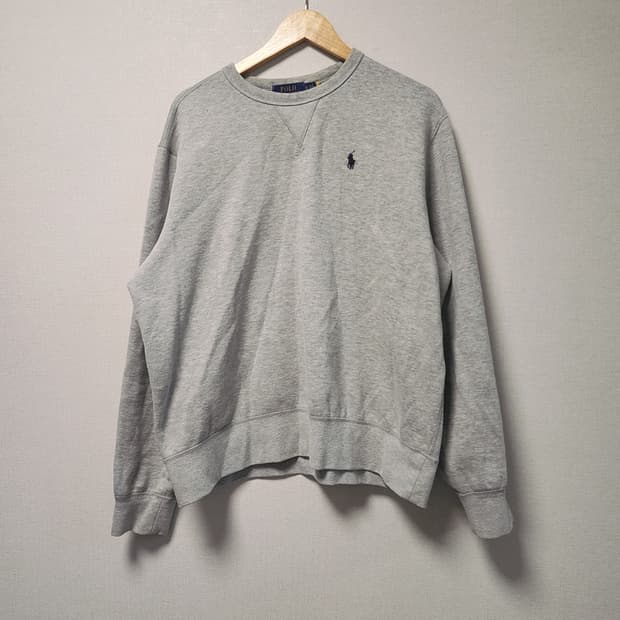 [XL] 폴로 랄프로렌 기모 맨투맨 회색