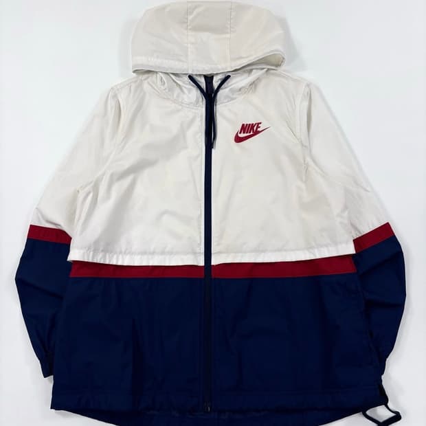 나이키 배색 바람막이  
