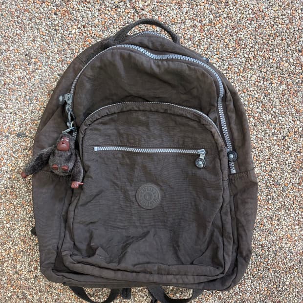 120. 키플링 브라운 백팩