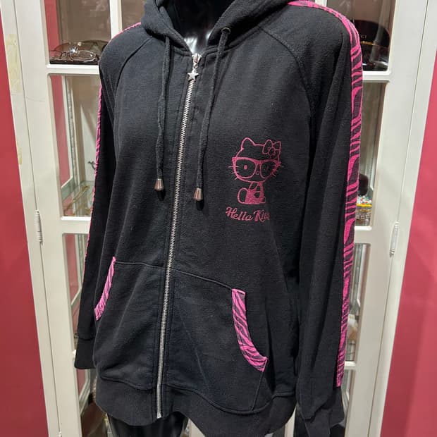 Hello kitty hooded zip-up 헬로키티 후드집업