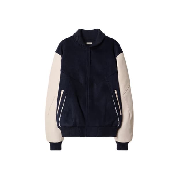 Xlim ep6 바시티 자켓 네이비 M 새상품