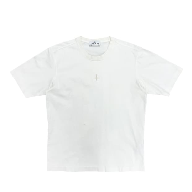 스톤아일랜드 센터로고 반팔(M)