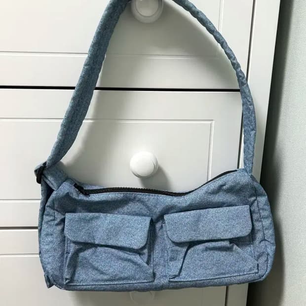 BAGGU 바쿠 데님 숄더백