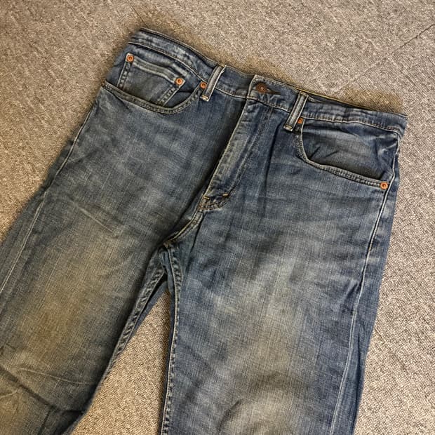 [W34 L32] 리바이스505 데님팬츠/5
