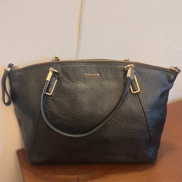 Coach vintage tote bag (black)