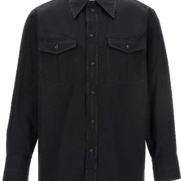 LEMAIRE 르메르 릴렉스 웨스턴 코튼 셔츠