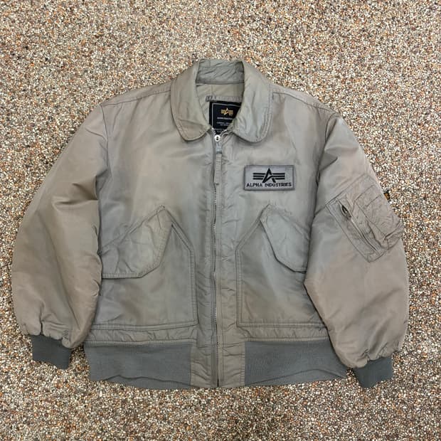 214. 알파인더스트리 ma-1 자켓