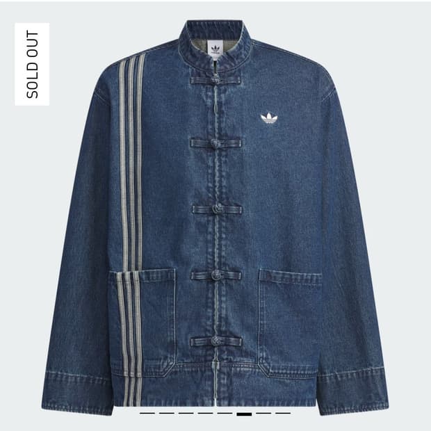 중티다스 CTT03 데님 트랙탑 L