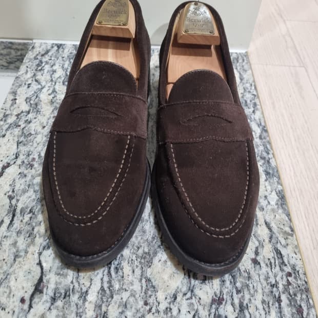 버윅 9628 스웨이드 로퍼 uk6