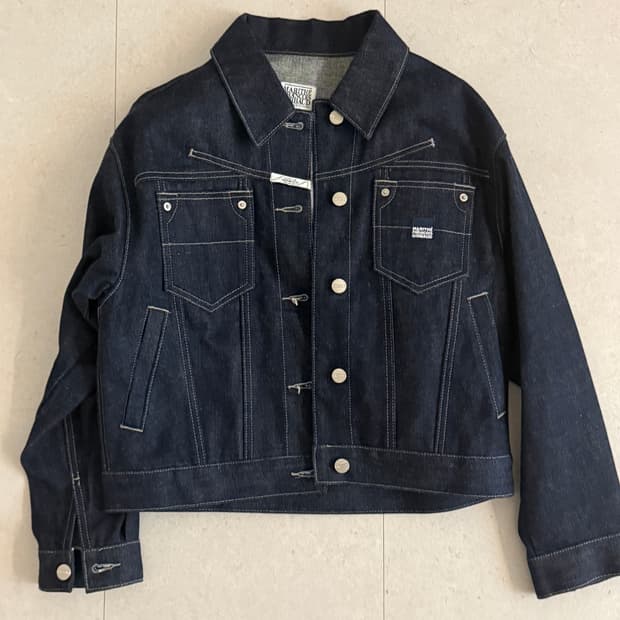 마리떼프랑소와저버 데님 자켓 DENIM TRUCKER JACK