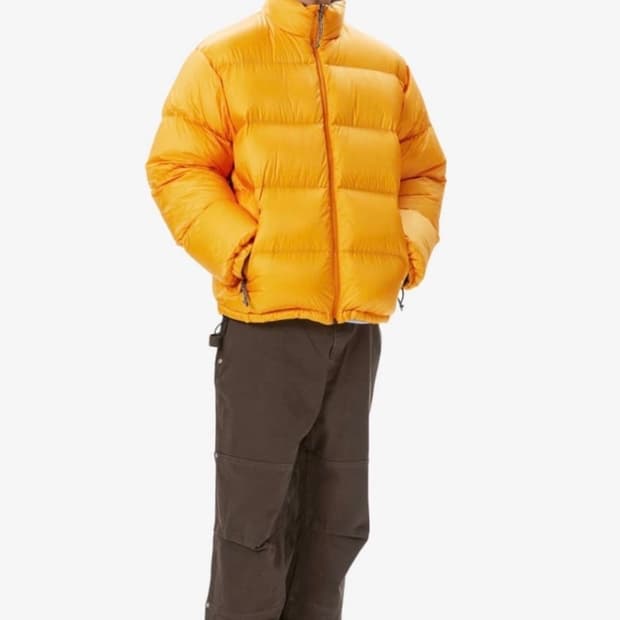 디스이스네버댓 패널드 팬츠 브라운 L