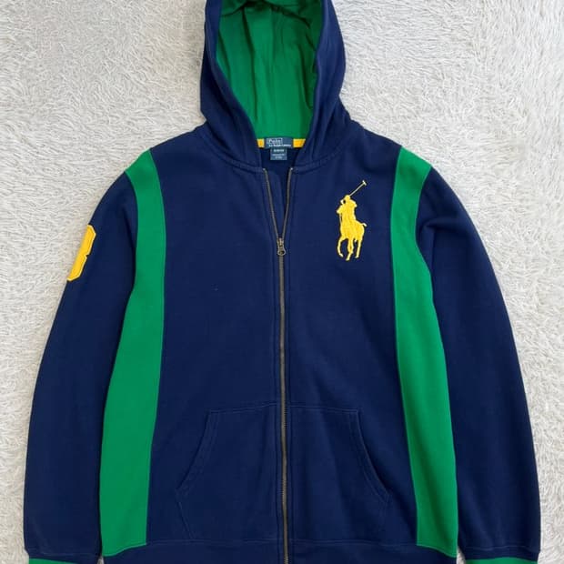 폴로 랄프 로렌 빅포니 후드 집업/#3351