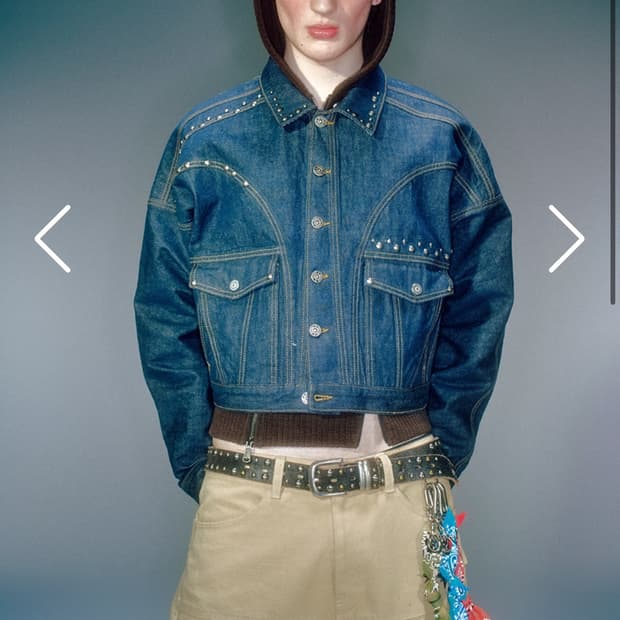 (M)VACANT Archive 베이컨트 아카이브 스터드 데님 