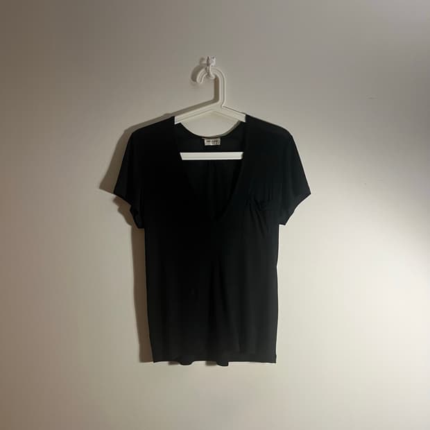 Saint laurent v neck top
