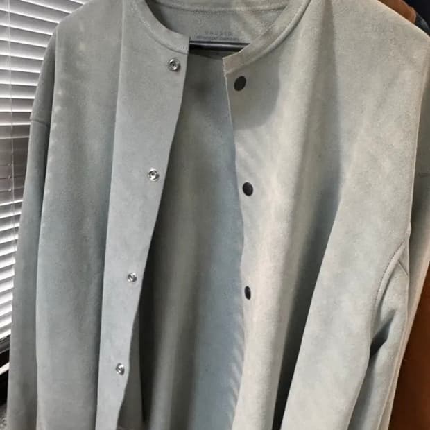 언유즈드 레더 숏 자켓