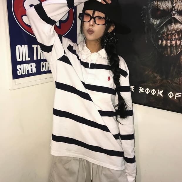 Polo Stripe Rugby T-shirt