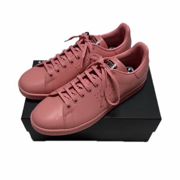 [새상품] 라프시몬스 아디다스 스탠스미스 핑크 275