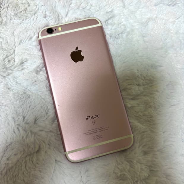 아이폰 6s 로즈골드