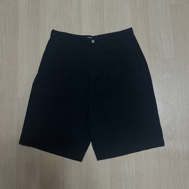 L 커렌트 버뮤다팬츠 반바지 블랙