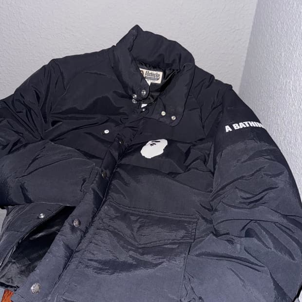 A Bathing Ape 베이프 로고 패딩