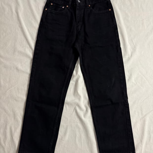 Levis 리바이스 550 블랙 데님팬츠 32 x 32