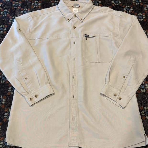 노스페이스 셔츠