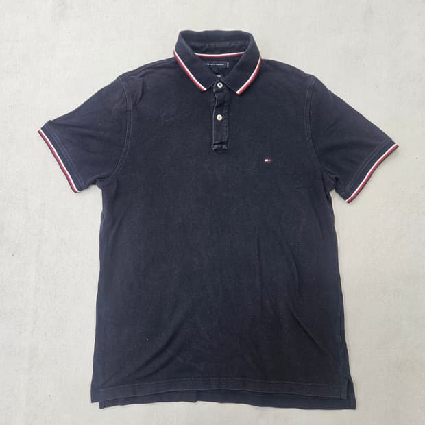 L 타미힐피거 카라 반팔티 0316Y