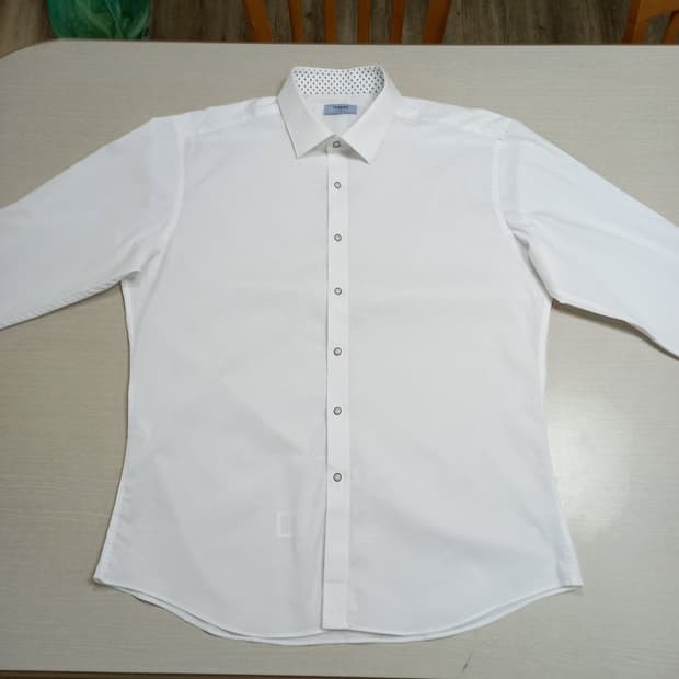 2XL110 RENOMA Kor 스판 드레스셔츠 화이트 2XL-235
