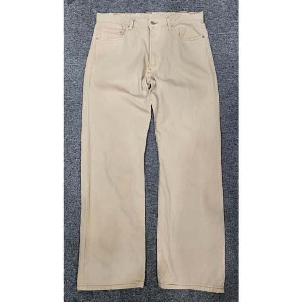 리바이스 501 00s 베이지 데님 팬츠 바지 36